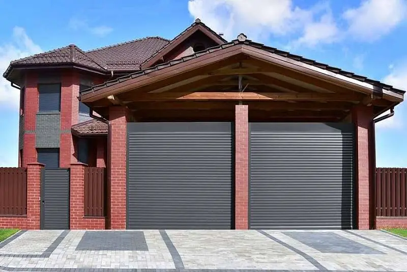 Рулонные ворота для въезда Рулонные ворота для въезда